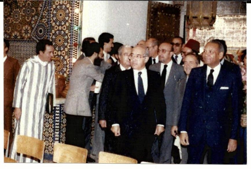 افتتاح مهرجان فاس للموسيقى الأندلسية سنة 1982