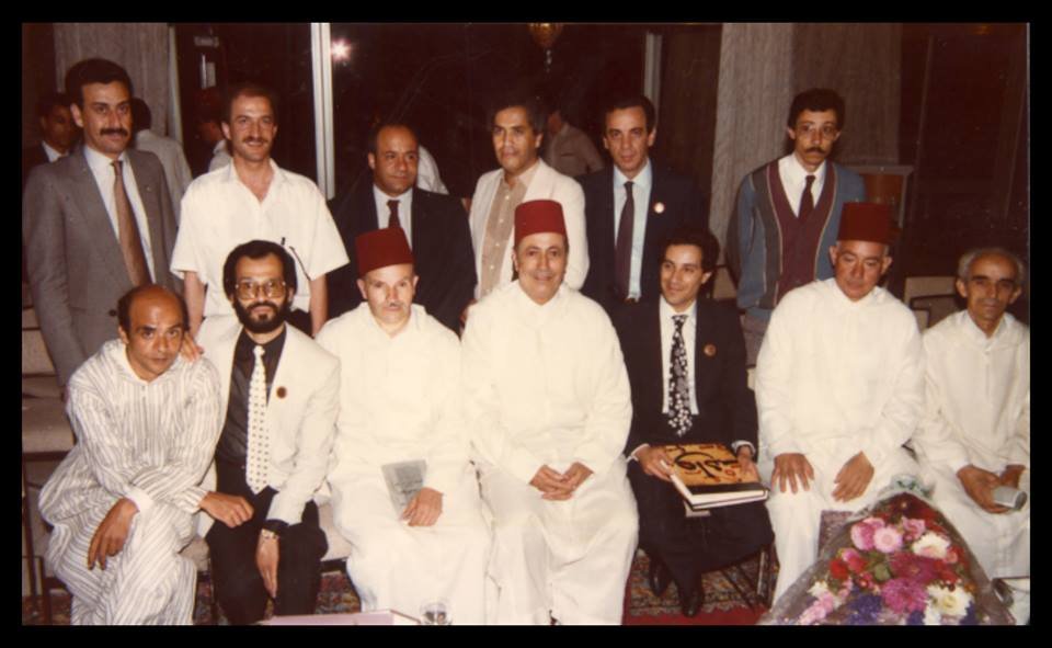 وثيقة مصورة من تكريم محمد العربي التمسماني.