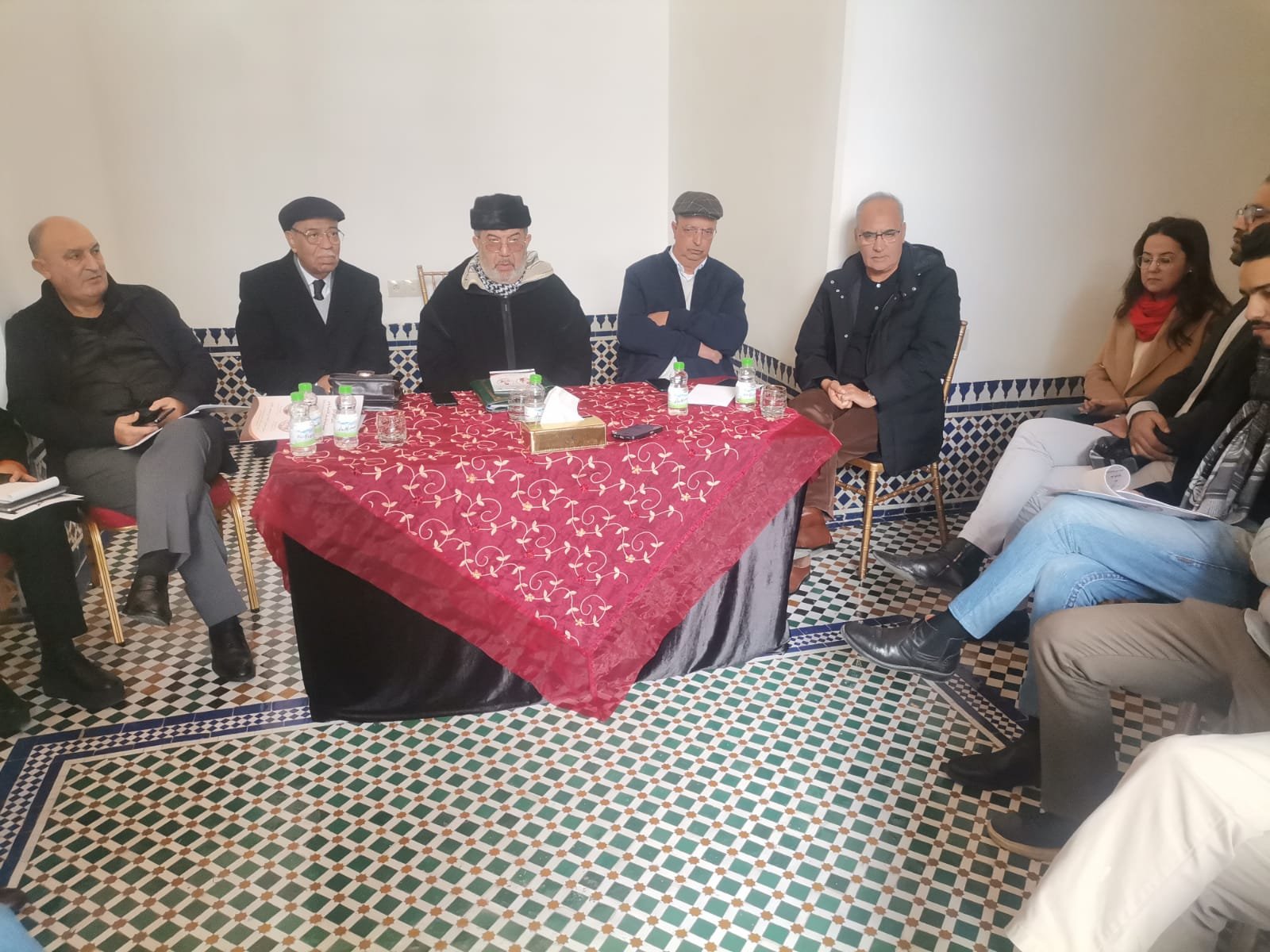 صورة من ماستر كلاس الإنشاد في موسيقى الآلة.